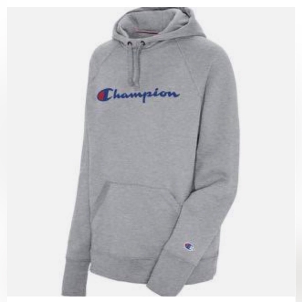 Gray champion athletic wear sweater
